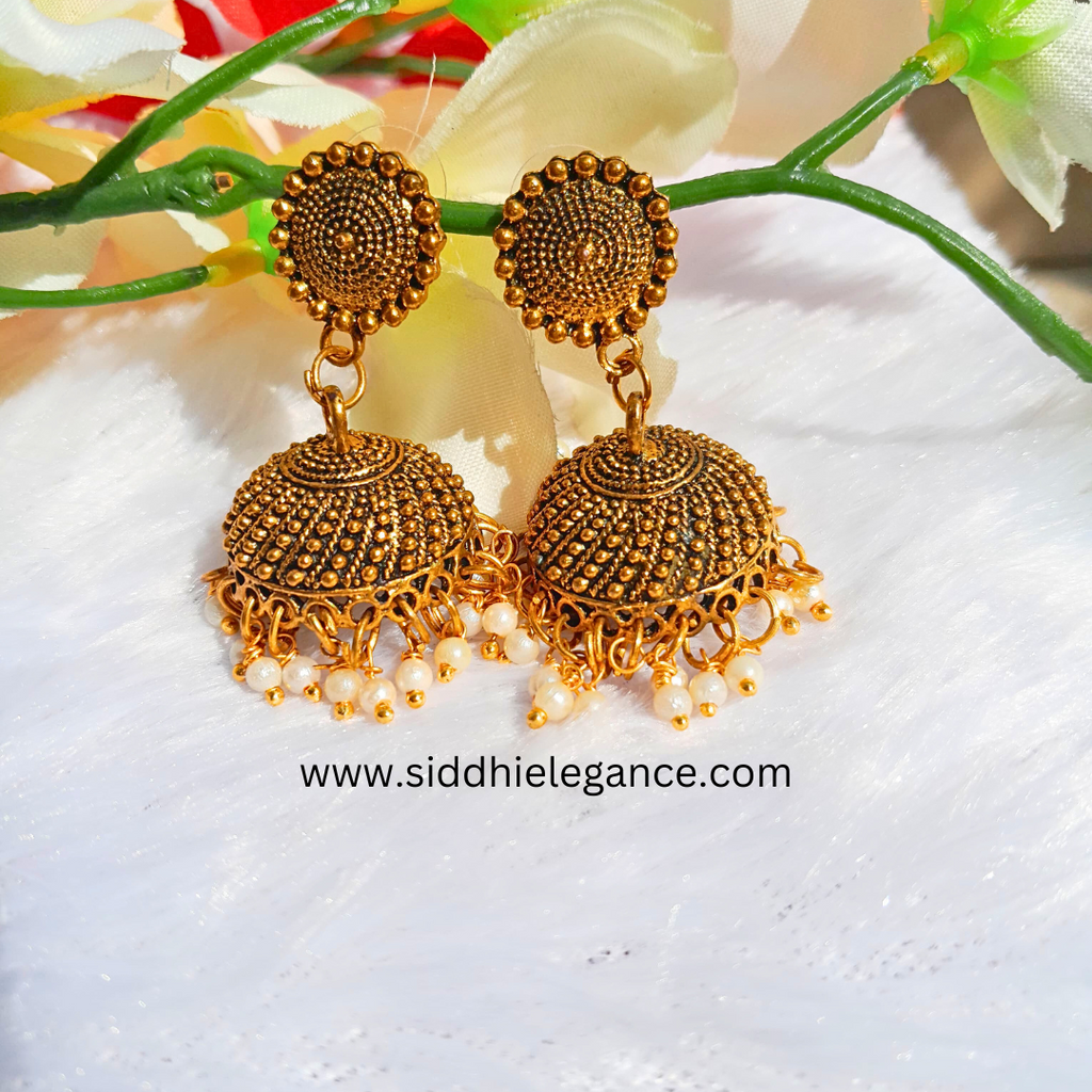 Antique jhumka earrings