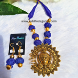 Cotton Bead Necklace