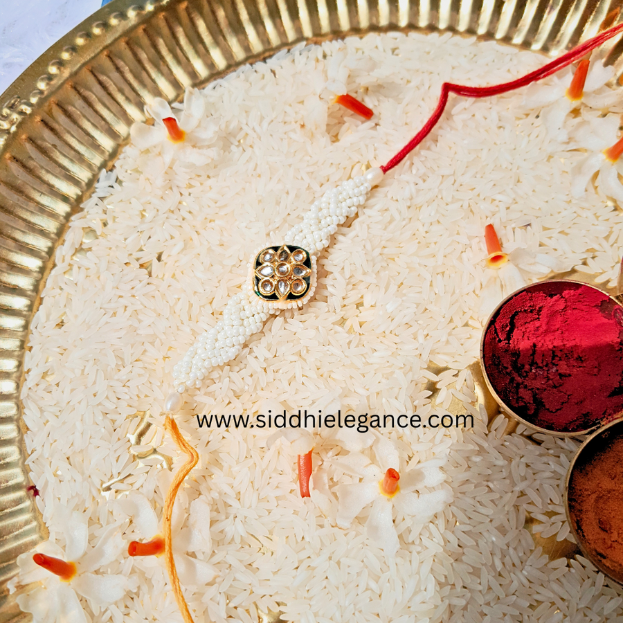 Jako bead thread rakhi